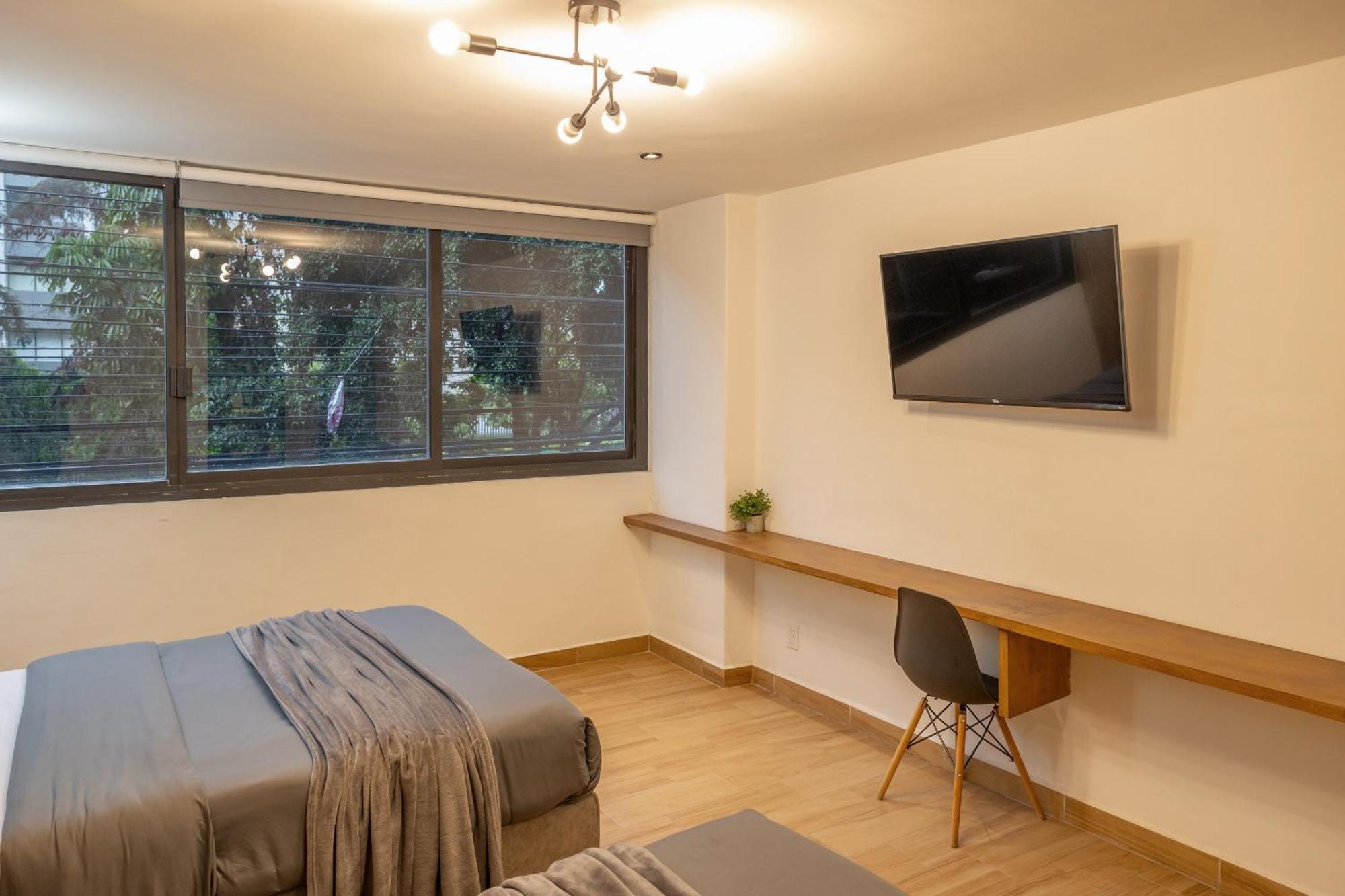 Posh Polanco Stay Tvs And Desks In Each Room Mexico Extérieur photo